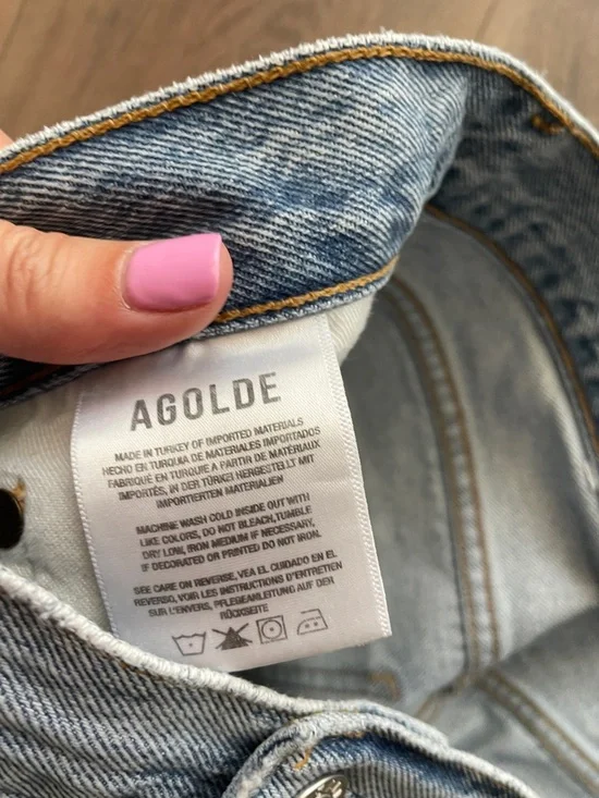 AGOLDE Low Slung Baggy Jeans- Size 30 - Picture 4 of 10